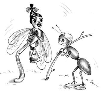 басня стрекоза и муравей