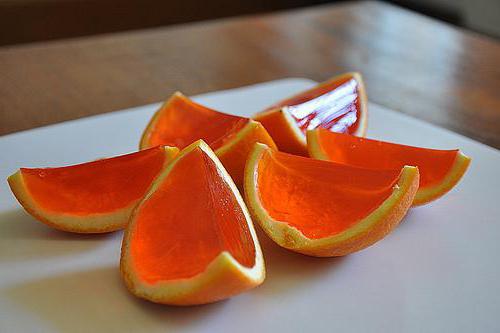 желе из апельсинов рецепт