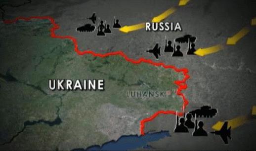 пересечение границы Украины и России
