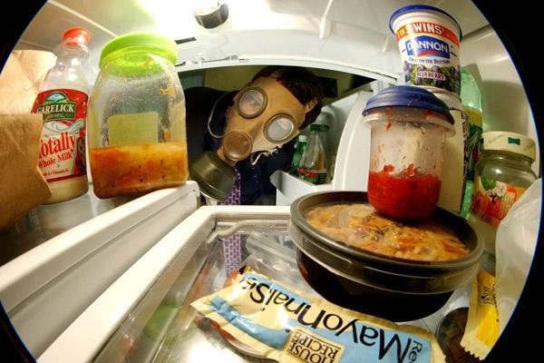  убрать неприятный запах в холодильнике