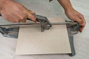 как правильно резать керамическую плитку