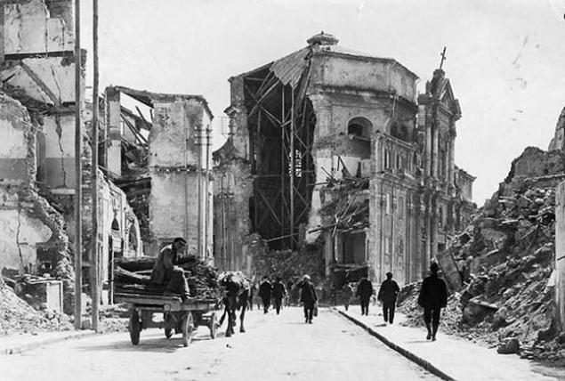 землетрясение в италии в 1908