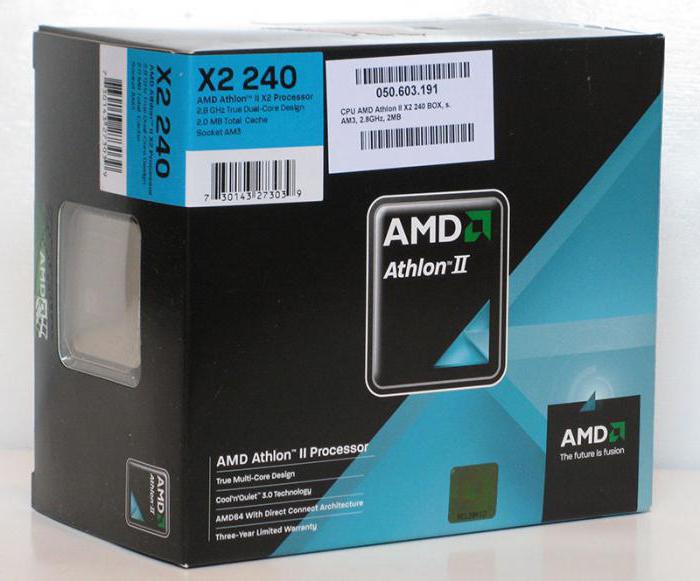 процессор AMD Athlon II X2 240