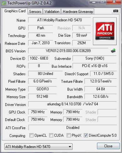 Ati Mobility Radeon Hd 5470   Windows 10 64 Bit  -  7