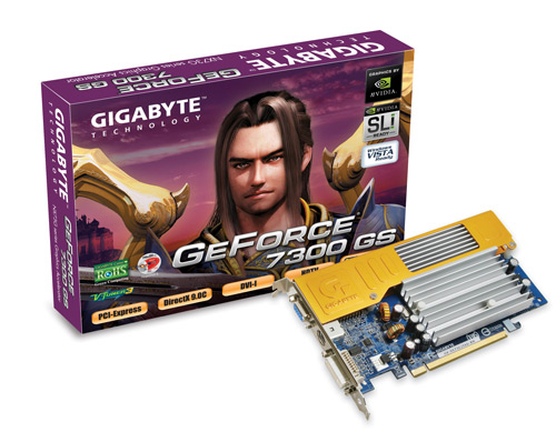 Характеристики NVidia GeForce 7300 GS