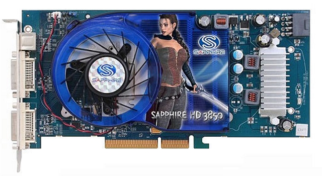 Характеристики Radeon HD 3850