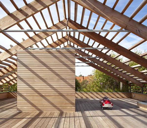 двухскатная крыша деревянного дома конструкция 