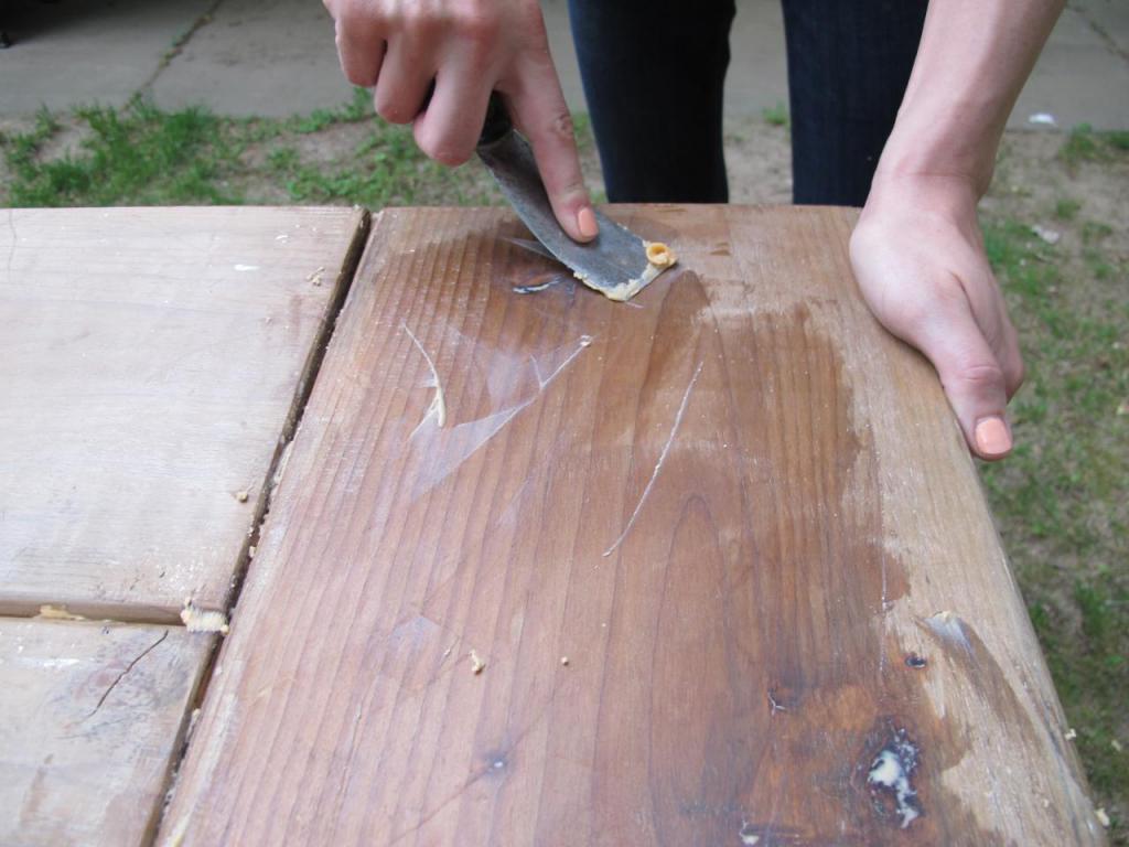 состав для вощения древесины руками