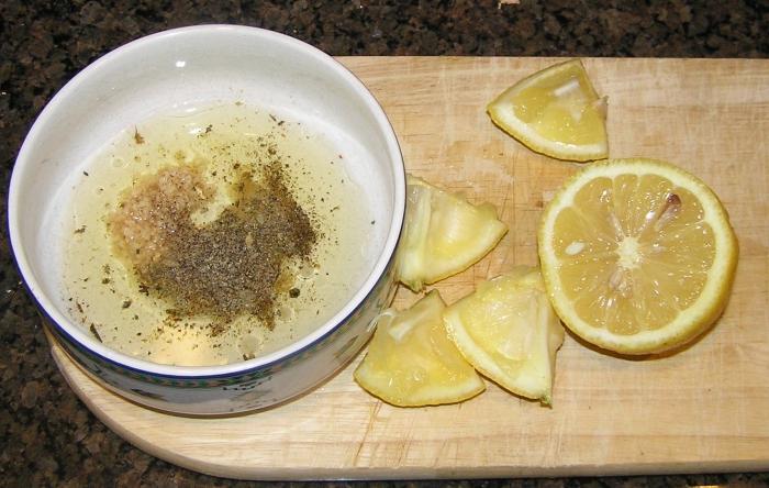 маринад для свинины с лимоном