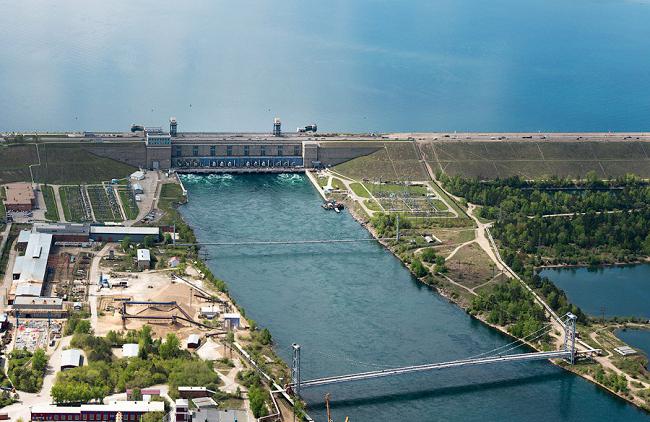 Иркутская ГЭС фото