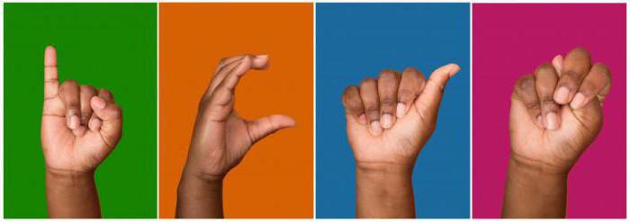 Как общаются глухонемые люди: язык жестов