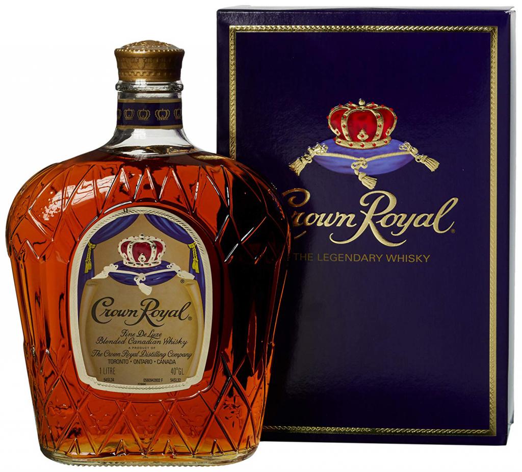 crown royal виски коробка