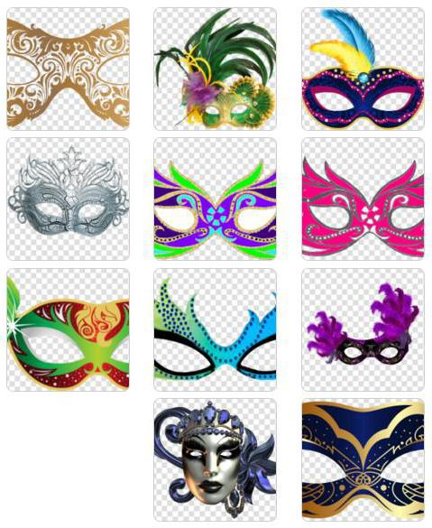 маски для карнавала