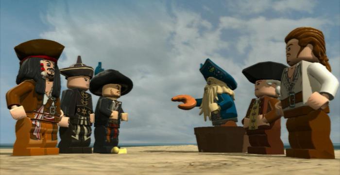 прохождение игры lego пираты карибского моря часть 1