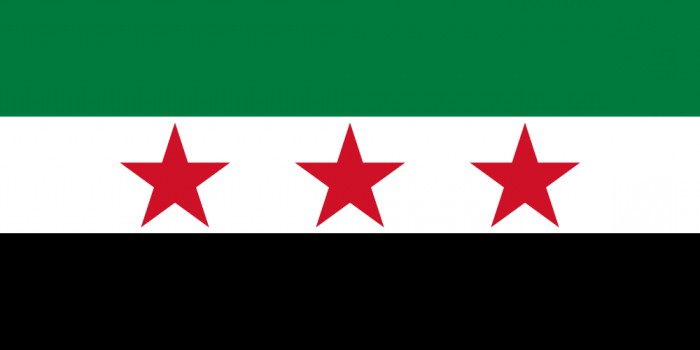 Флаг Сирии, фото