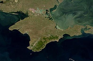 Где находится Крым на карте