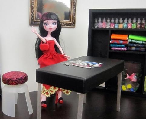 как сделать для кукол мебель