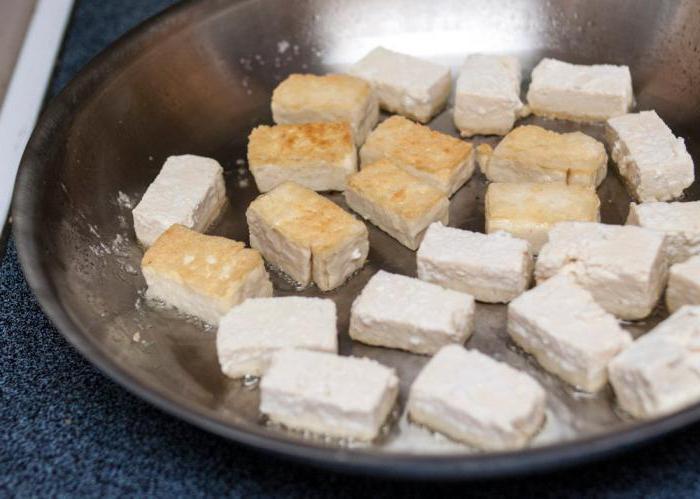 как пожарить тофу рецепты