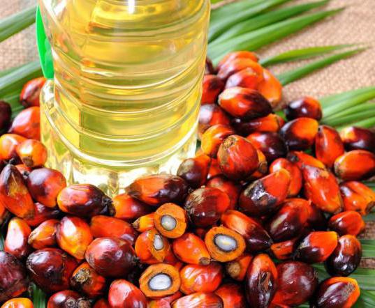 пальмовое пальмоядровое масло