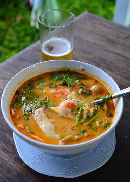 суп тайский