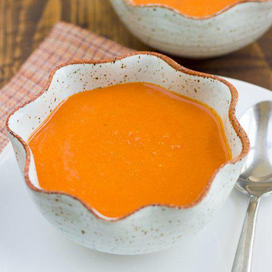 томатный крем суп рецепт
