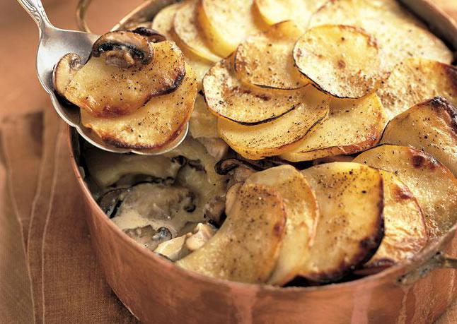 как правильно приготовить в домашних условиях картофельно грибную запеканку