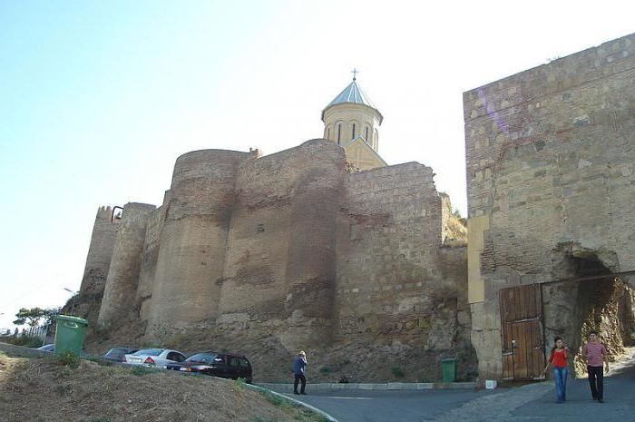 крепость нарикала в тбилиси 