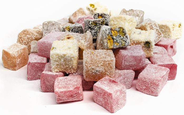 Восточная сладость рахат-лукум: состав и калорийность