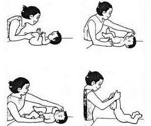 массаж ребенку 7 месяцев не сидит