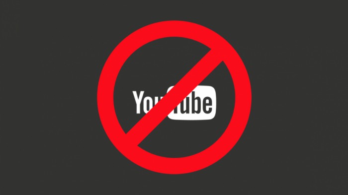 youtube заблокировали