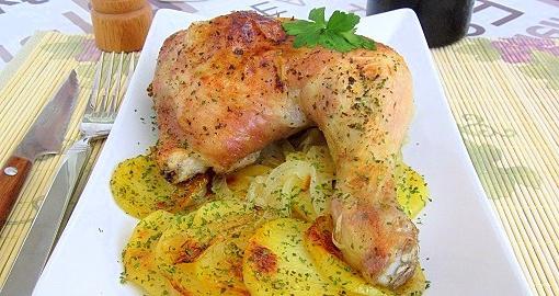 курица в рукаве запеченная в духовке