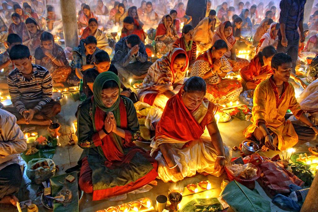 Молитва в Индии