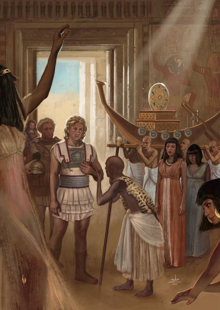 Александр македонский в Египте