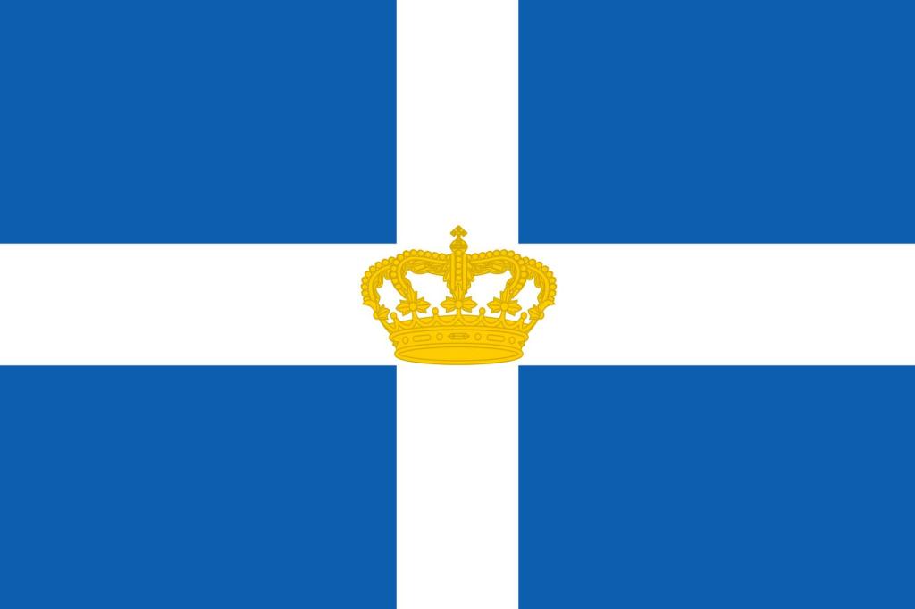 Флаг Греции 1914 года