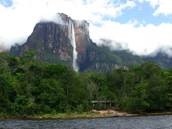 самый большой водопад в мире