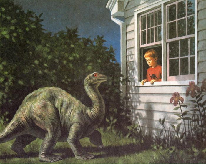к чему снится динозавр