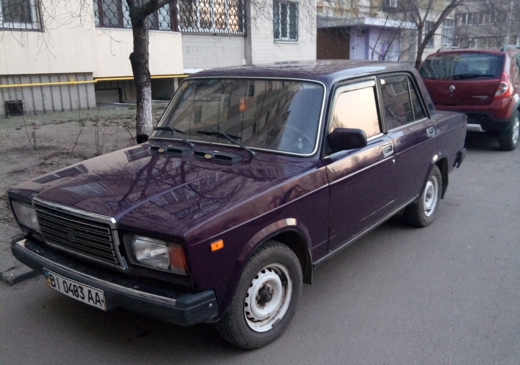 Годы выпуска ВАЗ-2107. История автомобиля