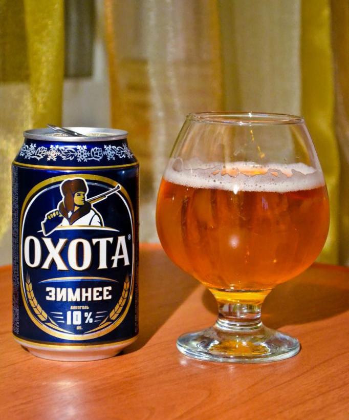 Пиво «Охота зимнее» - напиток для знатоков и сибиряков