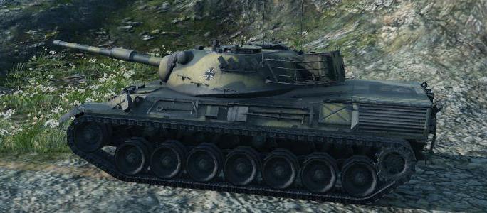обзор танка леопард 1