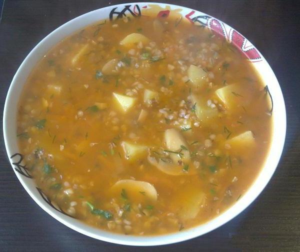 грузинский суп из курицы 