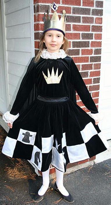 костюм шахматной королевы фото 