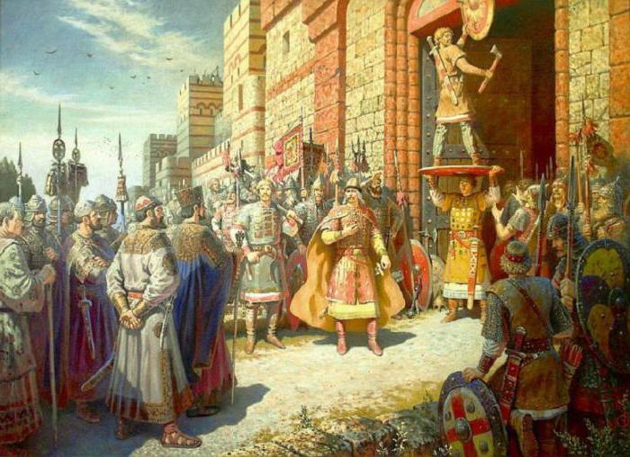 поход князя Олега на Киев 