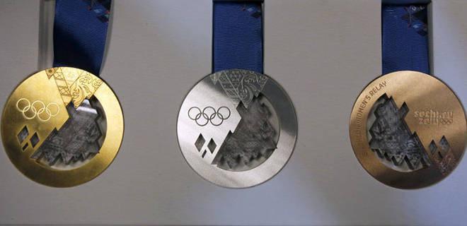 золотая олимпийская медаль сделана из