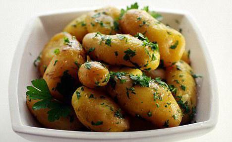 калорийность картофеля молодого 