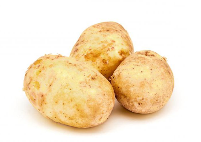 картофель молодой отварной калорийность