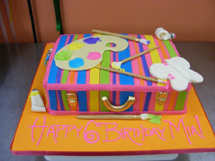 Торт художнику на день рождения