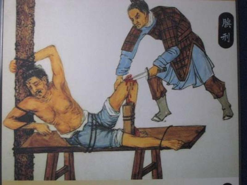 пытки и казни в древнем китае