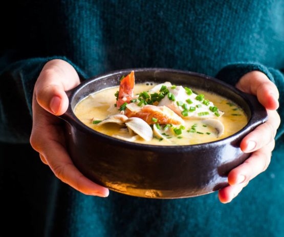 Суп с красной рыбой и сливками: подбор ингредиентов и рецепт приготовления