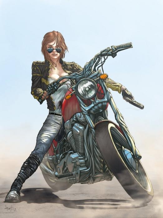 мотоцикл для девушек