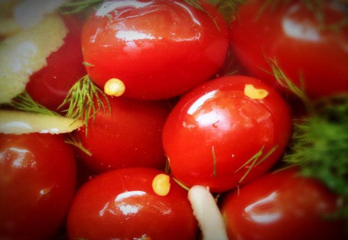 маринованные помидоры быстрого приготовления